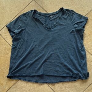Blue V Neck Wonderly T Shirt Size XXL